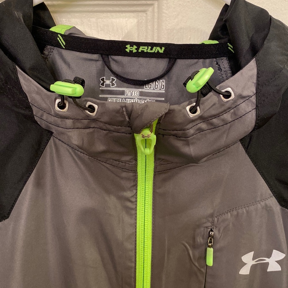 Mens under armor running jacket